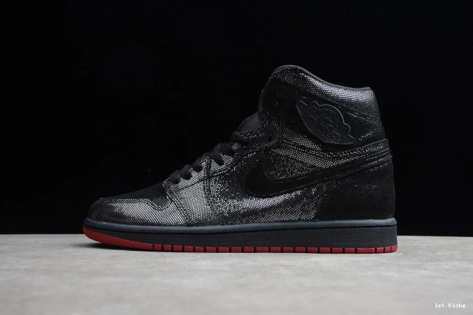1st Kicks Shoes DC7071-001 Retro Gym Jordan Air Black High 1 OG Red 0712